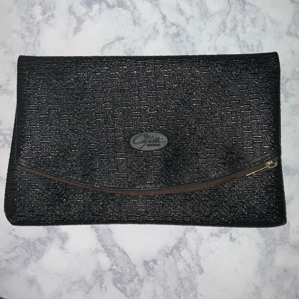 Womens Hand Bag Zipper Large Capacity Clutch Black Wallet